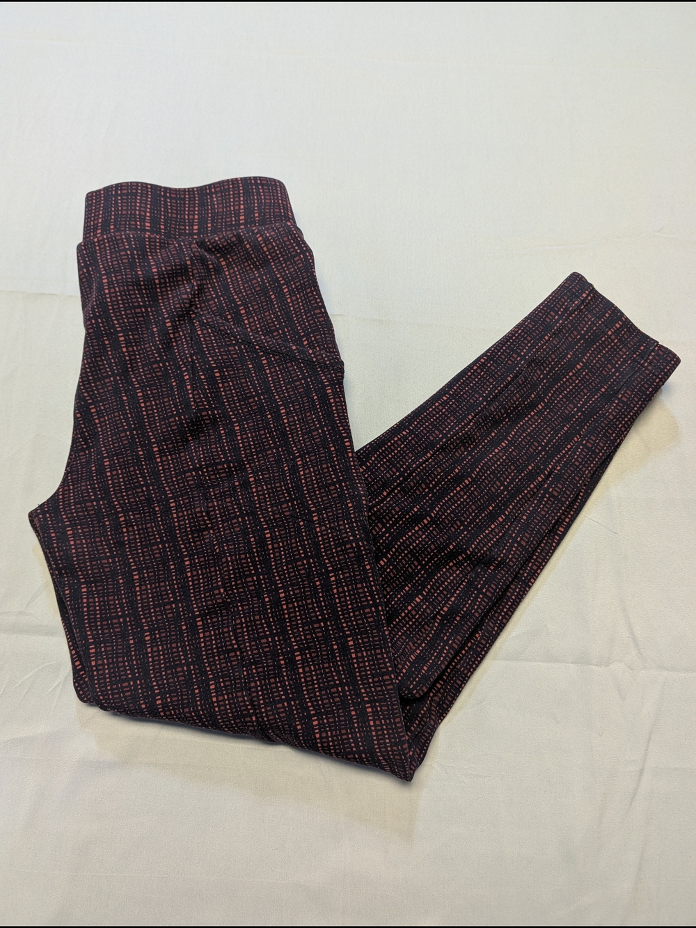 Betabrand Black and Red Yoga Dress Pants Women's Size Small